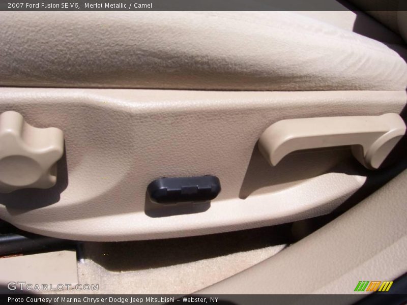 Merlot Metallic / Camel 2007 Ford Fusion SE V6