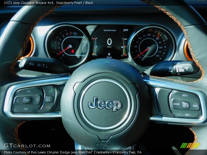 Snazzberry Pearl / Black 2021 Jeep Gladiator Mojave 4x4