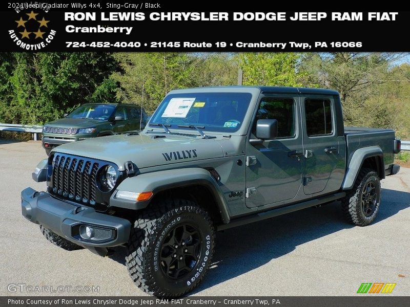 Sting-Gray / Black 2021 Jeep Gladiator Willys 4x4