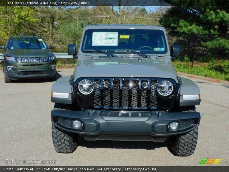Sting-Gray / Black 2021 Jeep Gladiator Willys 4x4