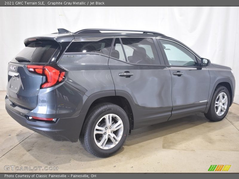 Graphite Gray Metallic / Jet Black 2021 GMC Terrain SLE