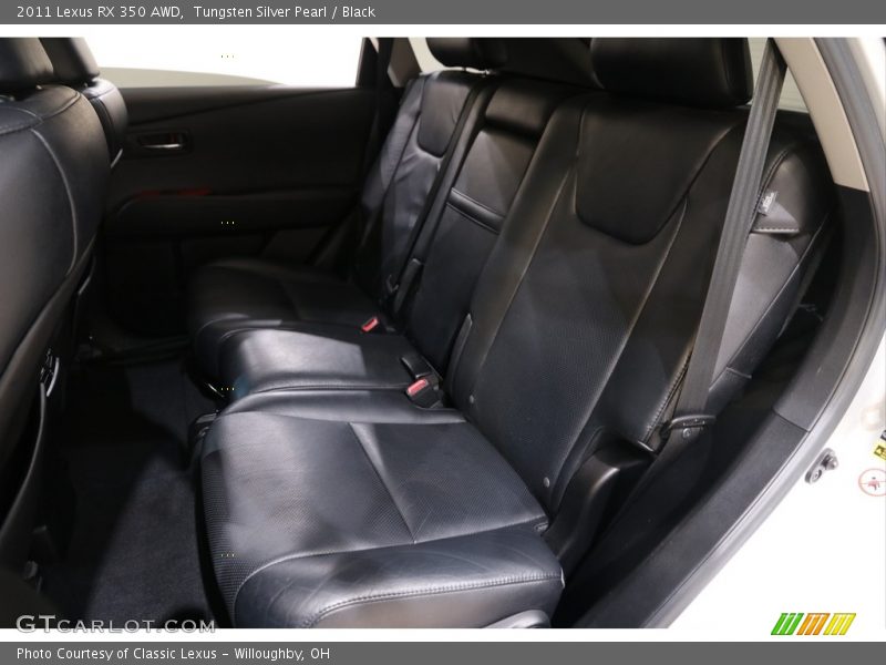 Tungsten Silver Pearl / Black 2011 Lexus RX 350 AWD