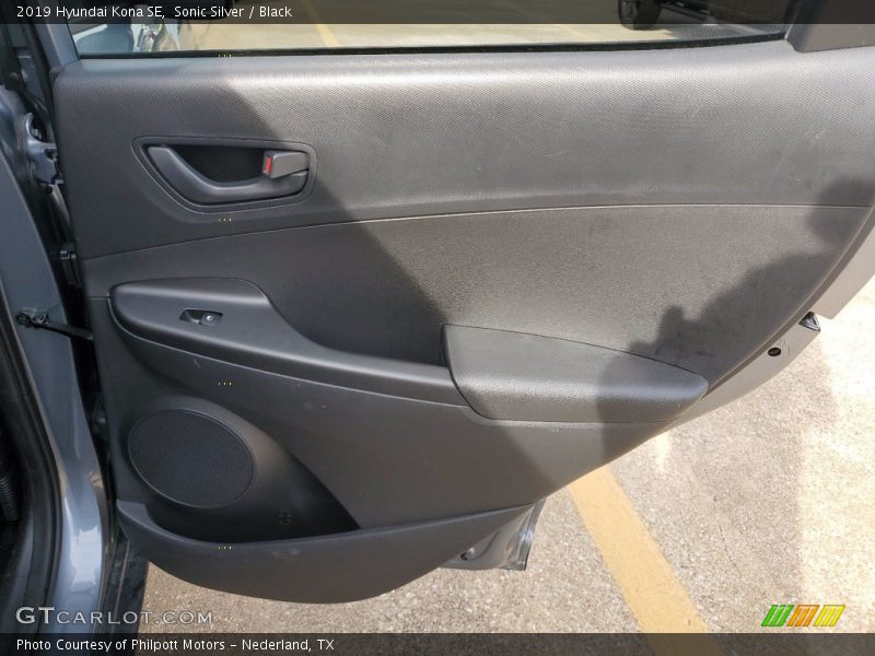 Sonic Silver / Black 2019 Hyundai Kona SE