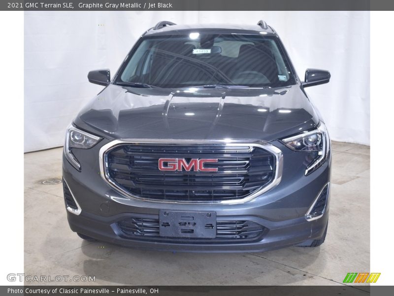Graphite Gray Metallic / Jet Black 2021 GMC Terrain SLE