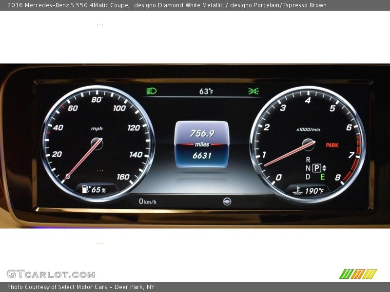 designo Diamond White Metallic / designo Porcelain/Espresso Brown 2016 Mercedes-Benz S 550 4Matic Coupe