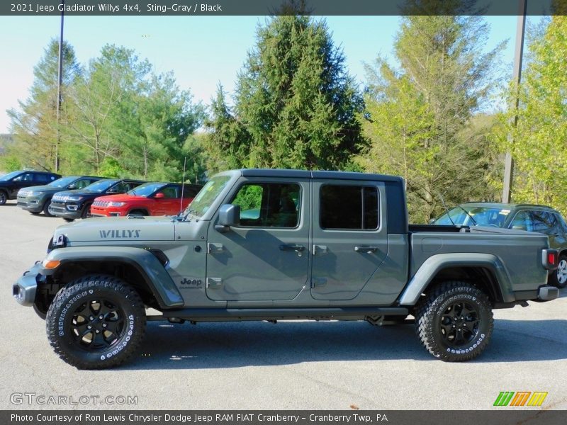Sting-Gray / Black 2021 Jeep Gladiator Willys 4x4