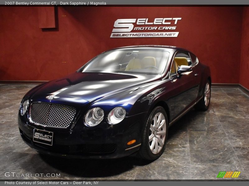 Dark Sapphire / Magnolia 2007 Bentley Continental GT