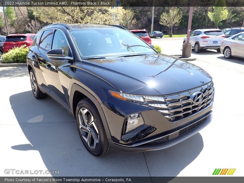 Phantom Black / Black 2022 Hyundai Tucson Limited AWD