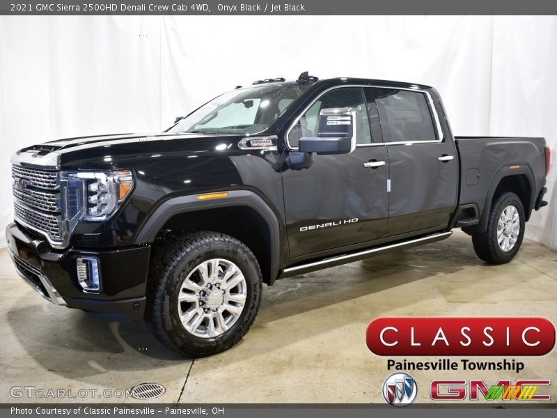 Onyx Black / Jet Black 2021 GMC Sierra 2500HD Denali Crew Cab 4WD