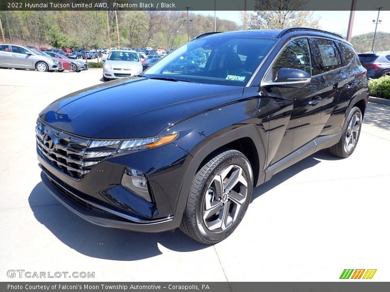 Front 3/4 View of 2022 Tucson Limited AWD
