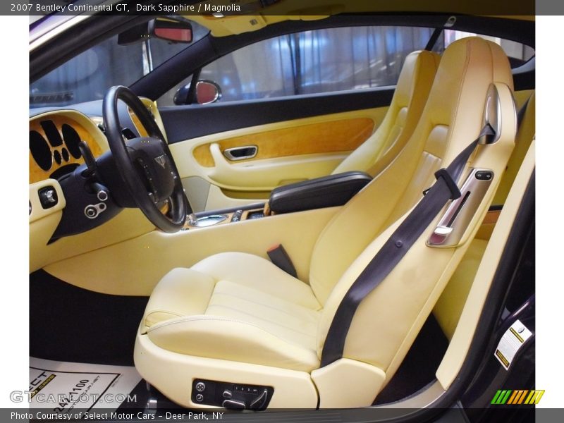 Dark Sapphire / Magnolia 2007 Bentley Continental GT