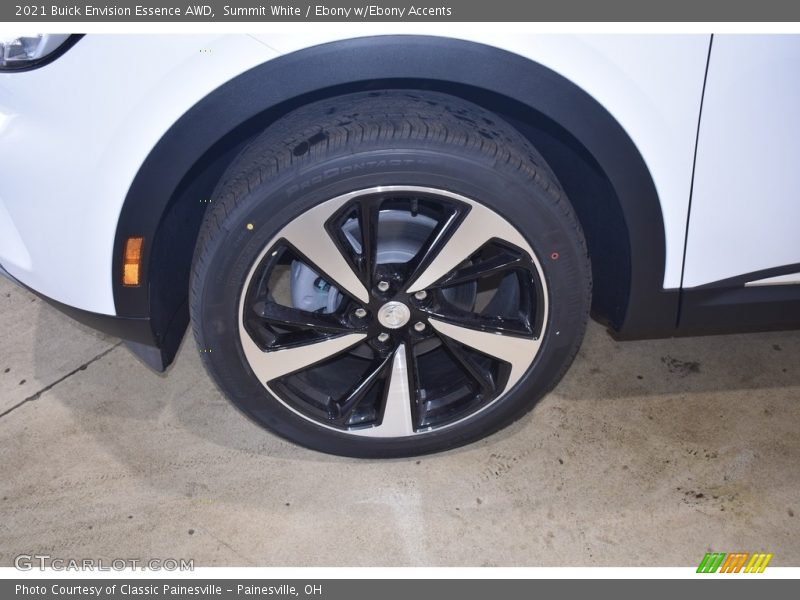 Summit White / Ebony w/Ebony Accents 2021 Buick Envision Essence AWD