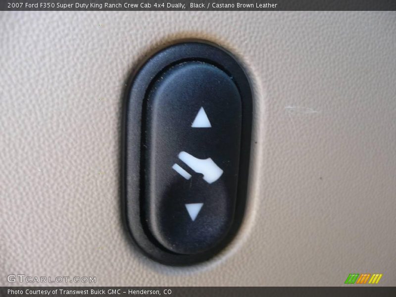 Black / Castano Brown Leather 2007 Ford F350 Super Duty King Ranch Crew Cab 4x4 Dually