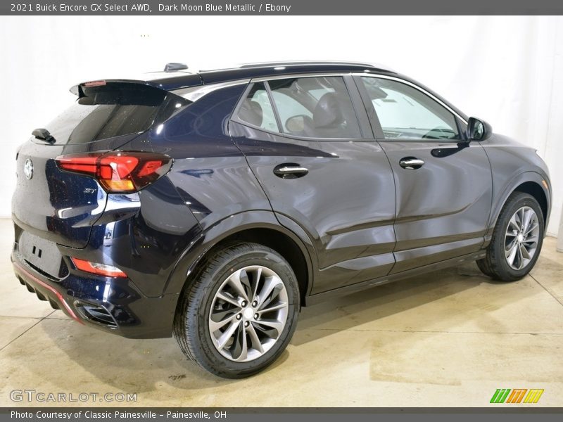 Dark Moon Blue Metallic / Ebony 2021 Buick Encore GX Select AWD