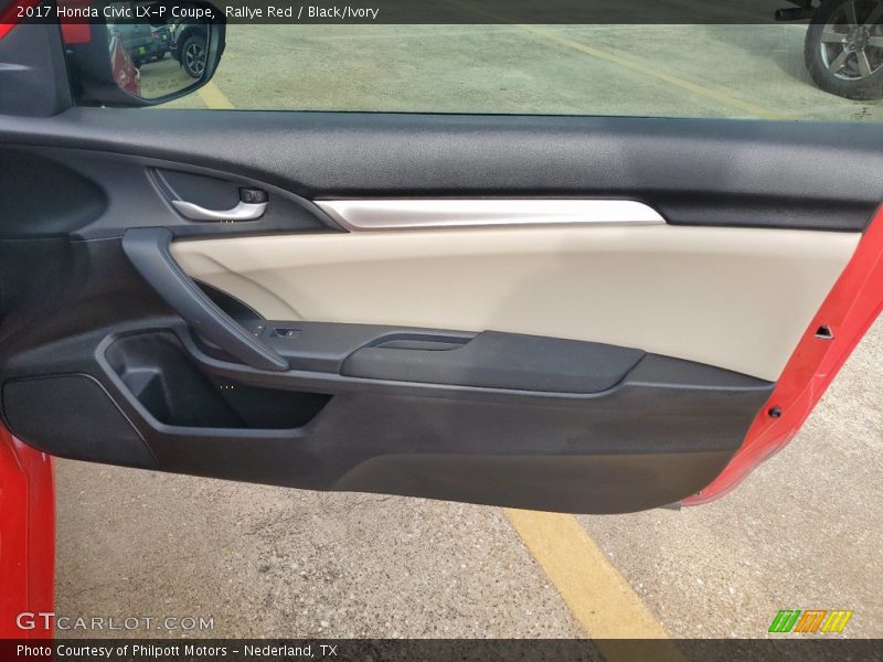 Door Panel of 2017 Civic LX-P Coupe