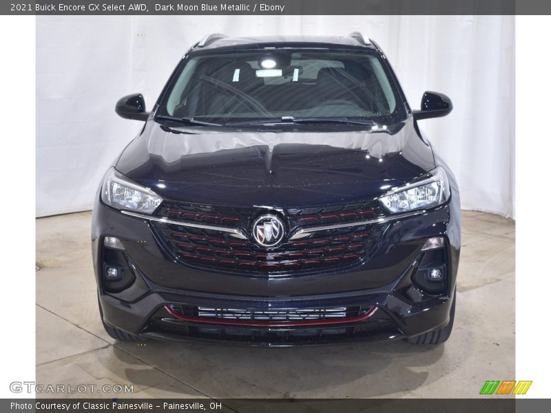 Dark Moon Blue Metallic / Ebony 2021 Buick Encore GX Select AWD