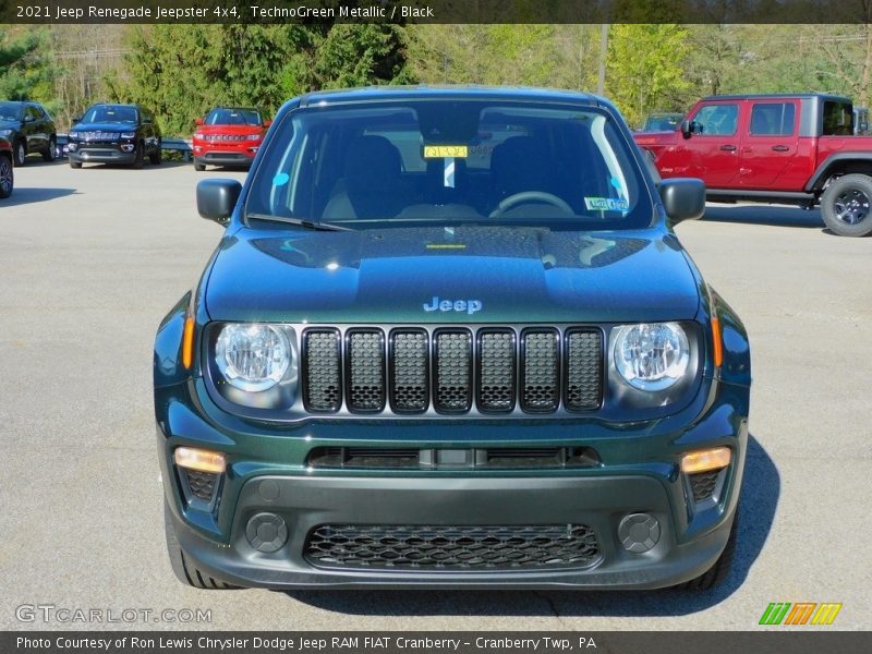 TechnoGreen Metallic / Black 2021 Jeep Renegade Jeepster 4x4