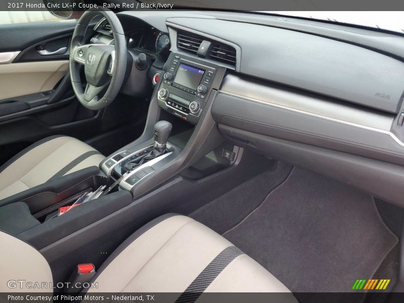 Dashboard of 2017 Civic LX-P Coupe