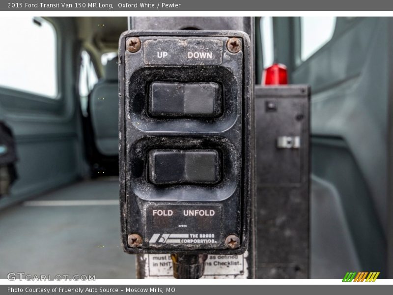 Oxford White / Pewter 2015 Ford Transit Van 150 MR Long