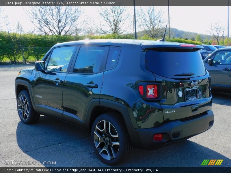 TechnoGreen Metallic / Black 2021 Jeep Renegade Jeepster 4x4