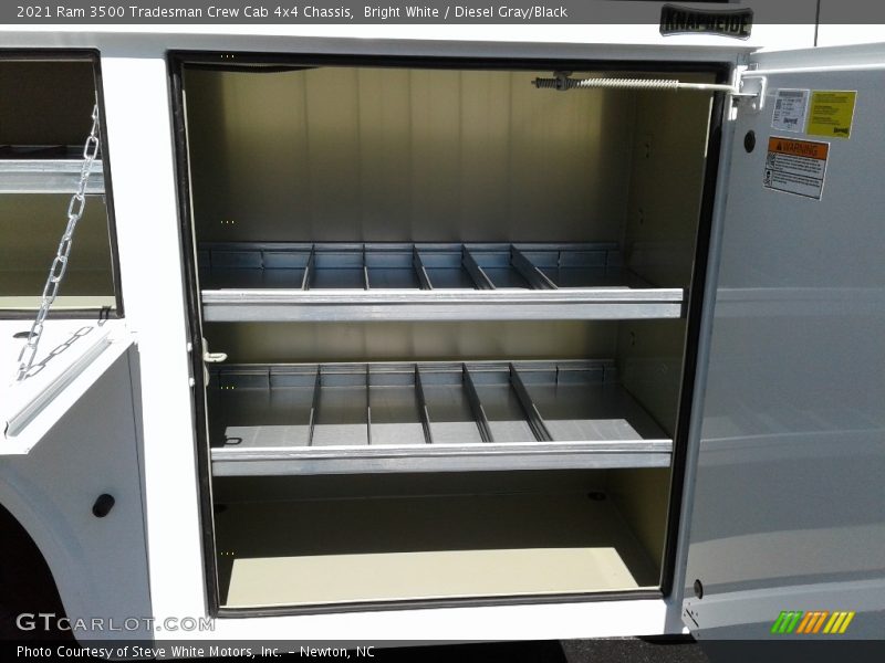 Bright White / Diesel Gray/Black 2021 Ram 3500 Tradesman Crew Cab 4x4 Chassis
