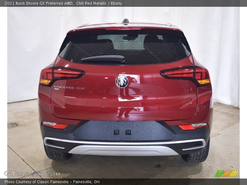 Chili Red Metallic / Ebony 2021 Buick Encore GX Preferred AWD
