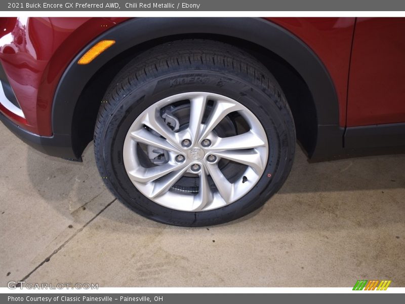 Chili Red Metallic / Ebony 2021 Buick Encore GX Preferred AWD