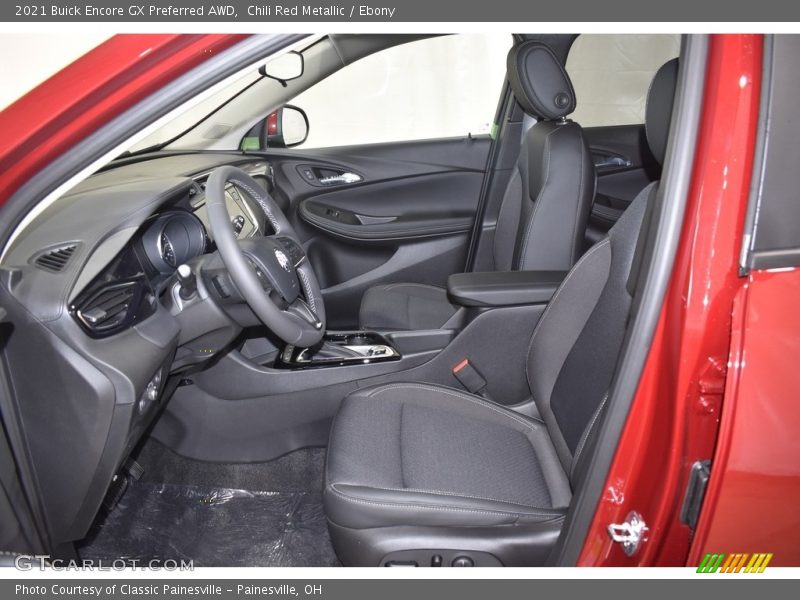 Chili Red Metallic / Ebony 2021 Buick Encore GX Preferred AWD
