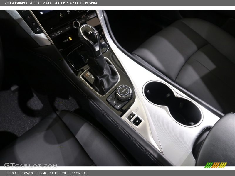 Majestic White / Graphite 2019 Infiniti Q50 3.0t AWD