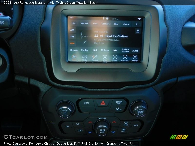 TechnoGreen Metallic / Black 2021 Jeep Renegade Jeepster 4x4