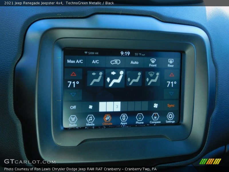 TechnoGreen Metallic / Black 2021 Jeep Renegade Jeepster 4x4