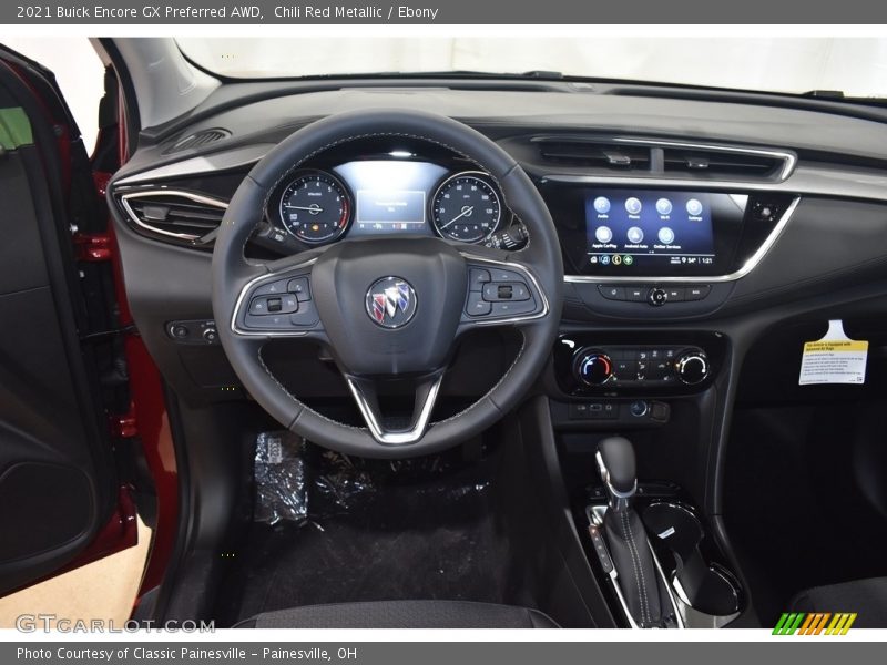 Chili Red Metallic / Ebony 2021 Buick Encore GX Preferred AWD