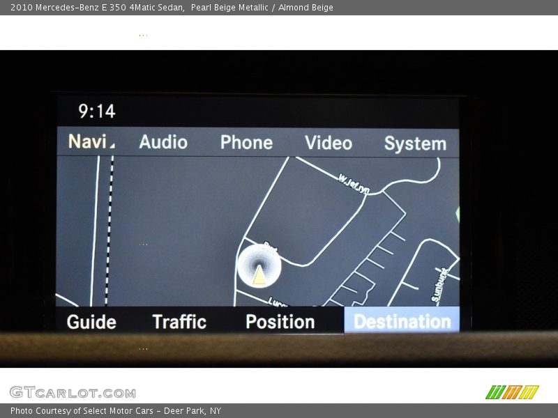 Pearl Beige Metallic / Almond Beige 2010 Mercedes-Benz E 350 4Matic Sedan