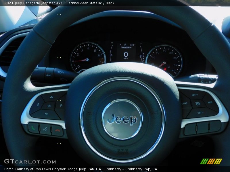 TechnoGreen Metallic / Black 2021 Jeep Renegade Jeepster 4x4
