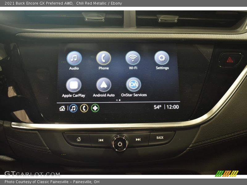 Chili Red Metallic / Ebony 2021 Buick Encore GX Preferred AWD