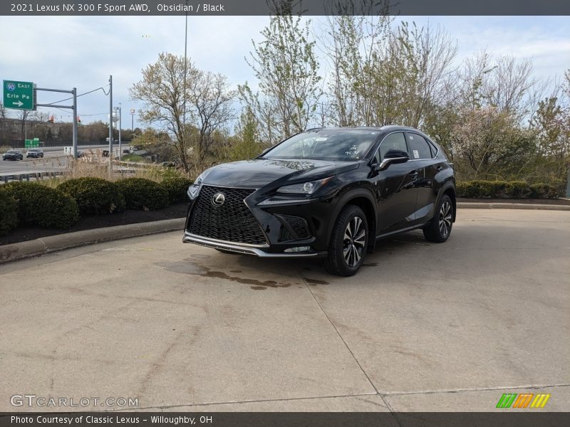 Obsidian / Black 2021 Lexus NX 300 F Sport AWD