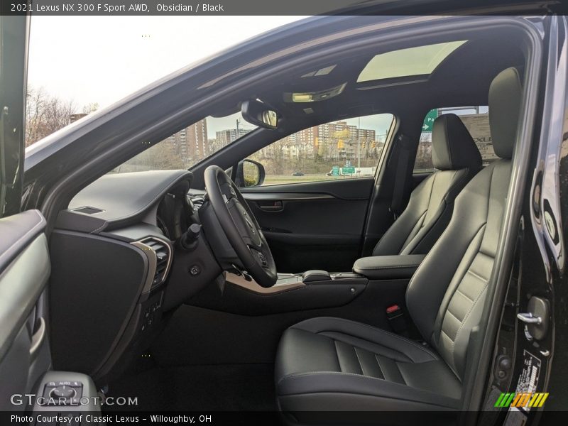 Obsidian / Black 2021 Lexus NX 300 F Sport AWD