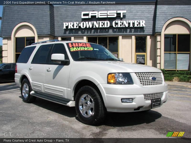 Cashmere Tri-Coat Metallic / Medium Parchment 2006 Ford Expedition Limited