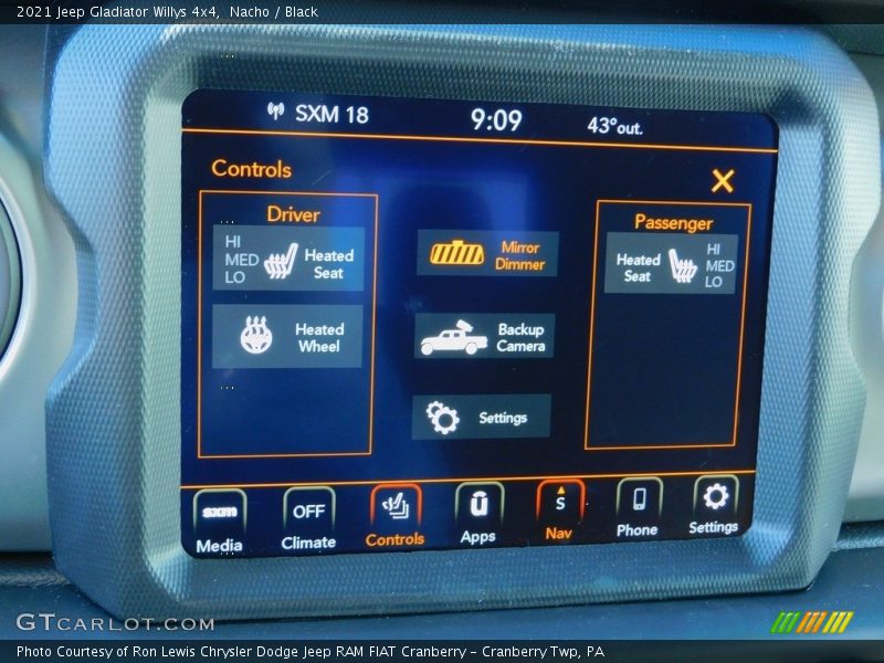 Nacho / Black 2021 Jeep Gladiator Willys 4x4