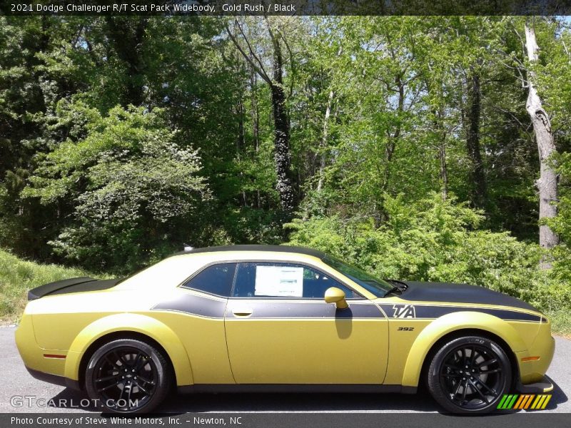  2021 Challenger R/T Scat Pack Widebody Gold Rush