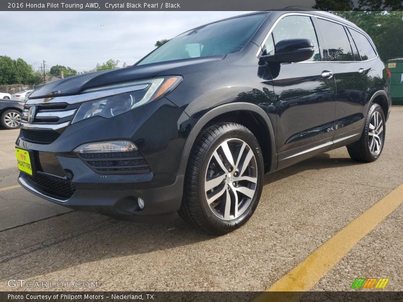  2016 Pilot Touring AWD Crystal Black Pearl