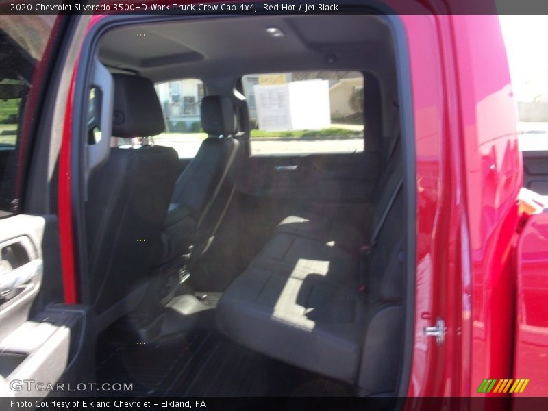 Red Hot / Jet Black 2020 Chevrolet Silverado 3500HD Work Truck Crew Cab 4x4