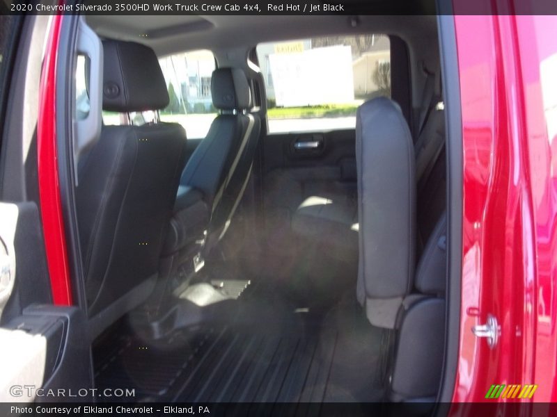 Red Hot / Jet Black 2020 Chevrolet Silverado 3500HD Work Truck Crew Cab 4x4