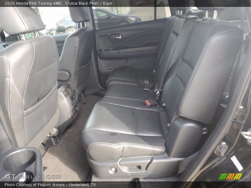 Crystal Black Pearl / Black 2016 Honda Pilot Touring AWD