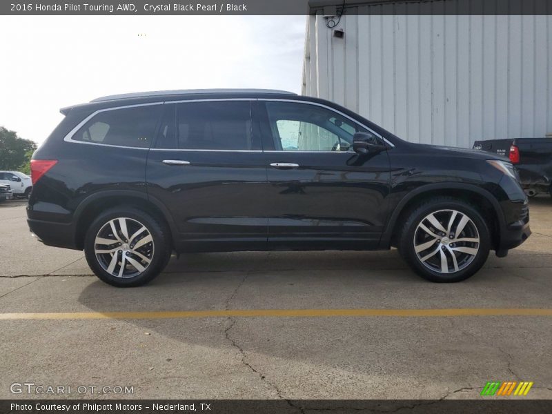 Crystal Black Pearl / Black 2016 Honda Pilot Touring AWD