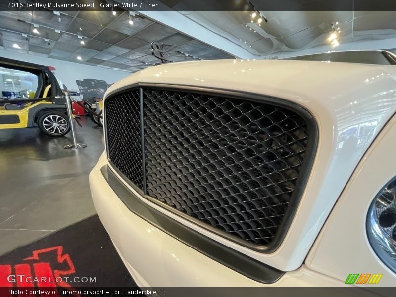 Glacier White / Linen 2016 Bentley Mulsanne Speed