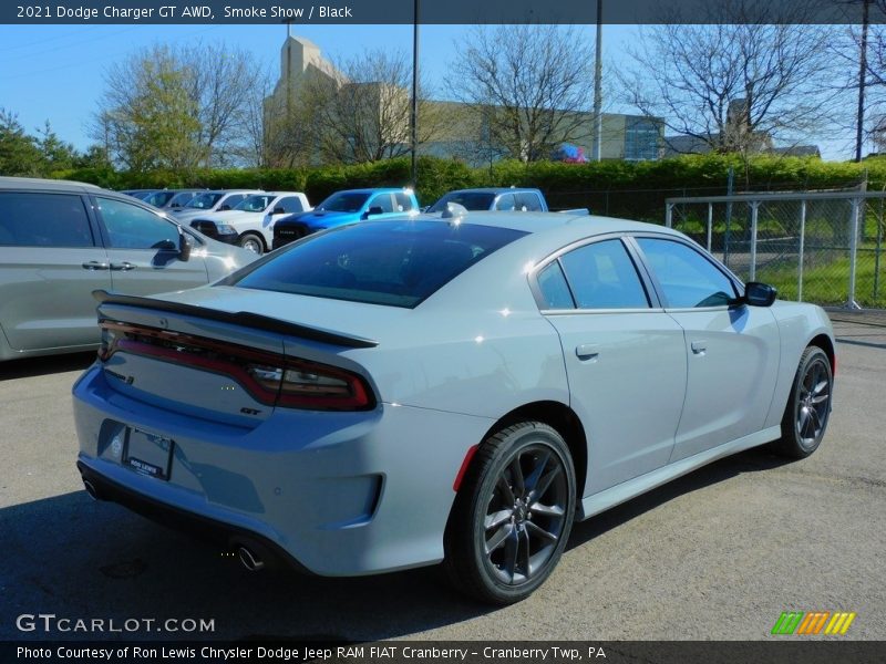 Smoke Show / Black 2021 Dodge Charger GT AWD