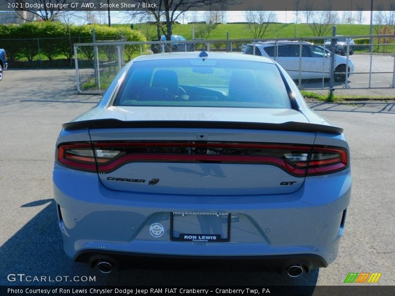 Smoke Show / Black 2021 Dodge Charger GT AWD