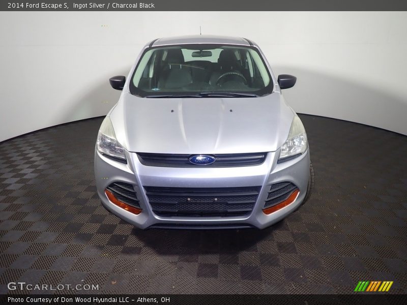 Ingot Silver / Charcoal Black 2014 Ford Escape S