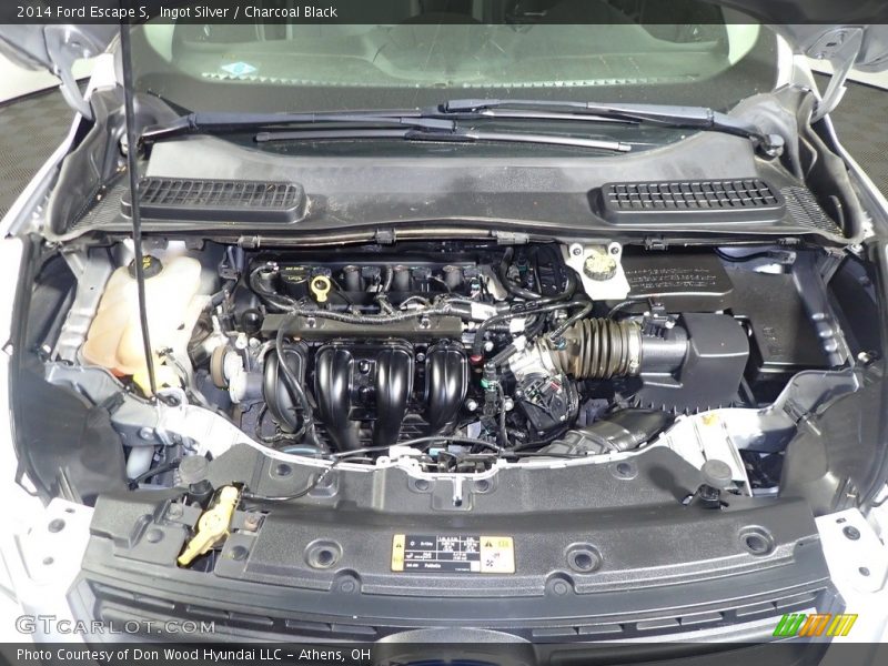 Ingot Silver / Charcoal Black 2014 Ford Escape S